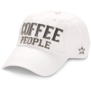 Coffee People White Adjustable Hat