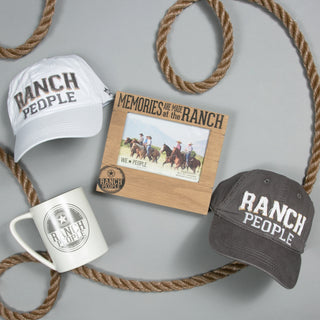 Ranch People White Adjustable Hat