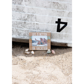 Vacation People 9" x 7.25" Frame (Holds 5" x 7" photo)