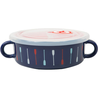 Lake Life 13.5 oz Double-Handled Soup Bowl with Lid