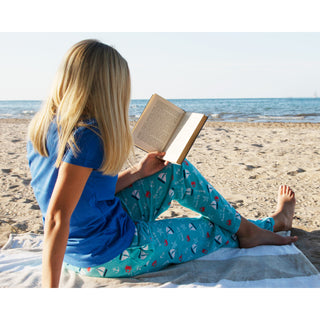 Beach Life XS Light Blue Unisex Lounge Pants