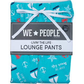 Beach Life XS Light Blue Unisex Lounge Pants