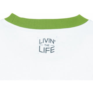 Camp Life L White Unisex Crewneck Sweatshirt