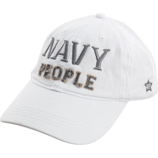 Blank People White Adjustable Hat