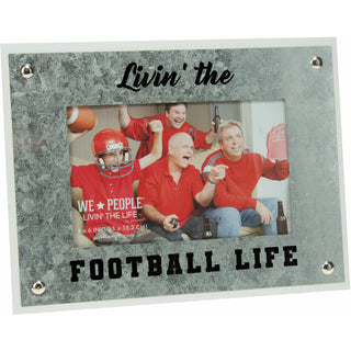 Football 8.5" x 6.5" Frame (Holds 4" x 6" Photo)