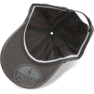 Music People Dark Gray Adjustable Hat