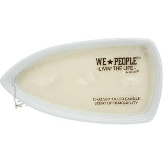 On the Boat Triple Wick 10 oz Soy Wax Candle Scent: Tranquility