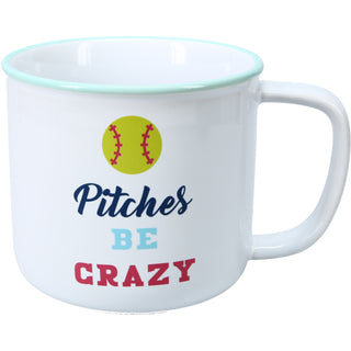 Pitches Be Crazy 17 oz Mug