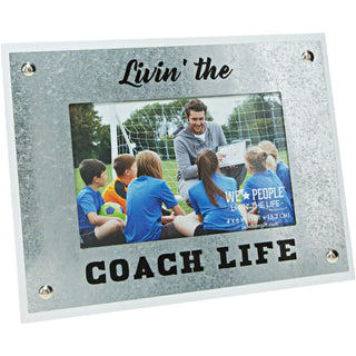Coach Life 8.5" x 6.5" Frame (Holds 4" x 6" Photo)
