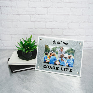Coach Life 8.5" x 6.5" Frame (Holds 4" x 6" Photo)