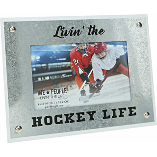 Hockey Life 8.5" x 6.5" Frame (Holds 4" x 6" Photo)