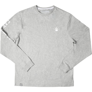 Cat People Medium Heather Gray Unisex Long Sleeve T-Shirt