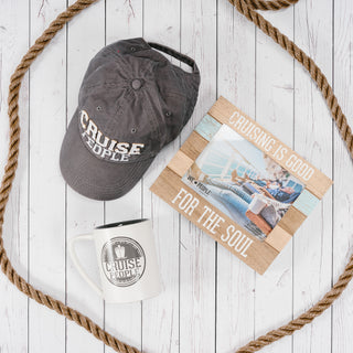 Cruise People 9" x 7.25" Frame (Holds 5" x 7" photo)