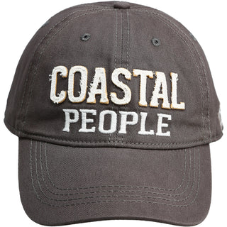 Coastal People Dark Gray Adjustable Hat