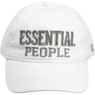 Essential People White Adjustable Hat