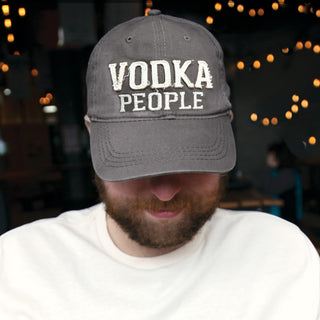 Vodka People Dark Gray Adjustable Hat