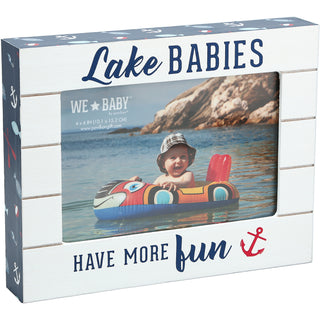 Lake Babies 7.5" x 6" Frame (Holds 6" x 4" Photo)