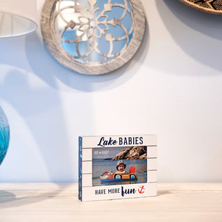 Lake Babies 7.5" x 6" Frame (Holds 6" x 4" Photo)