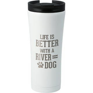 River Dog 17 oz Stainless Steel Travel Tumbler