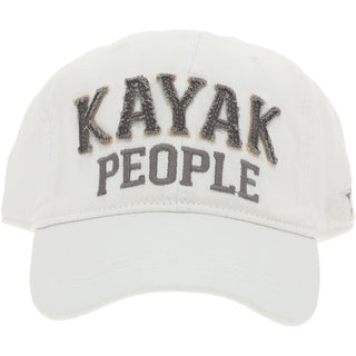 Kayak People White Adjustable Hat