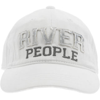 River People White Adjustable Hat