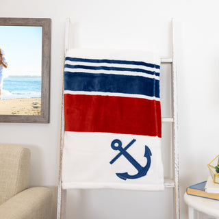 Anchor 50" x 60" Royal Plush Blanket