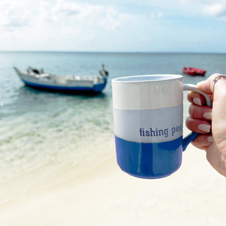 Fishing People 18 oz Mug