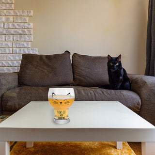 Paws Off CAT - 15 oz Pilsner Glass