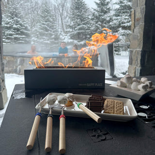 Happy Place 15.75" Tabletop Fire Pit