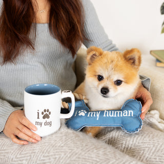 My Dog/My Human 18 oz Mug & Pet Toy Set