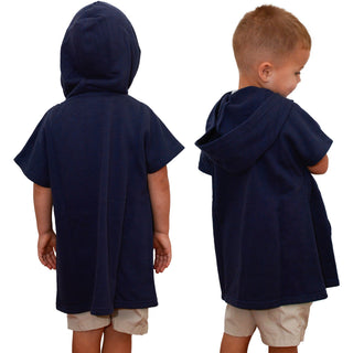 Boat Life Hooded French Terry Cover Up (1T-3T)