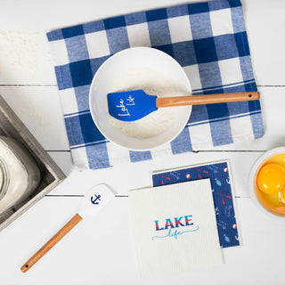 Lake Life Spatula and Reusable Dish Cloth Set (2 of Each)