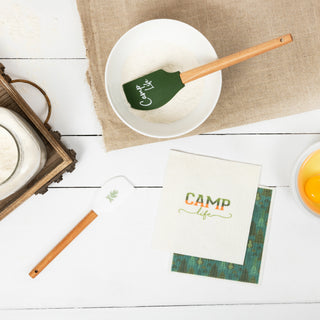 Camp Life Spatula and Reusable Dish Cloth Set (2 of Each)