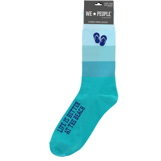 At The Beach M/L Unisex Crew Sock