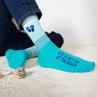 At The Beach M/L Unisex Crew Sock