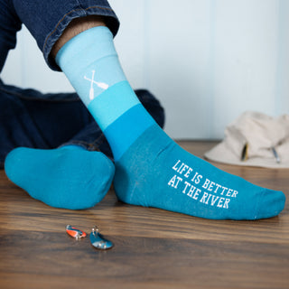 At The River M/L Unisex Crew Sock