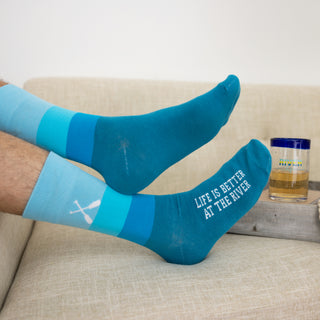 At The River M/L Unisex Crew Sock