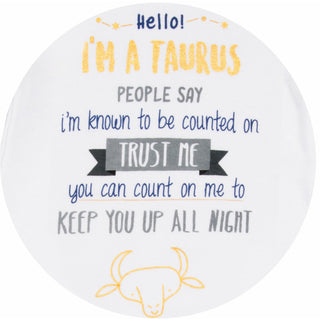 Taurus 0-3 Months Gown with Mitten Cuffs