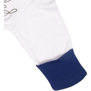 All Nighter 6-12 Months Navy Trimmed Sleeper