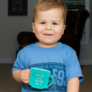 The Dog 3.5" Silicone Snack Bowl with Lid