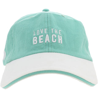 Beach Aqua Adjustable Hat