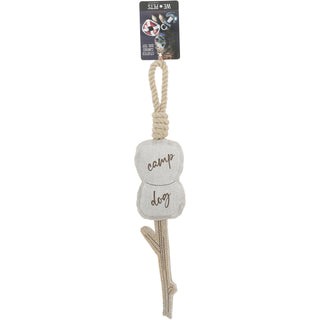 Camp Dog 16.5" Dog Toy on Rope