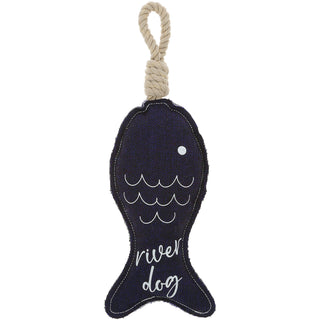 River dog 14.5" Dog Toy on Rope