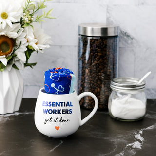 Essential Workers 15.5 oz Mug and Sock Set