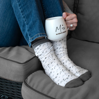 Mrs. Always Right 15.5 oz Mug and Sock Set