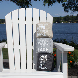 Lake Times 5" x 6" Door Stopper