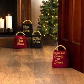 Family & Friends 5" x 6" Velvet Door Stopper