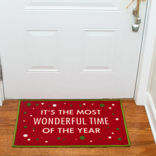 Wonderful Time 27.5" x 17.75" Floor Mat