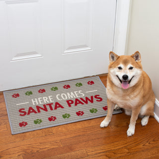 Santa Paws 27.5" x 17.75" Floor Mat