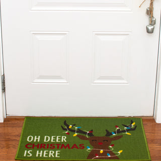 Oh Deer 27.5" x 17.75" Floor Mat